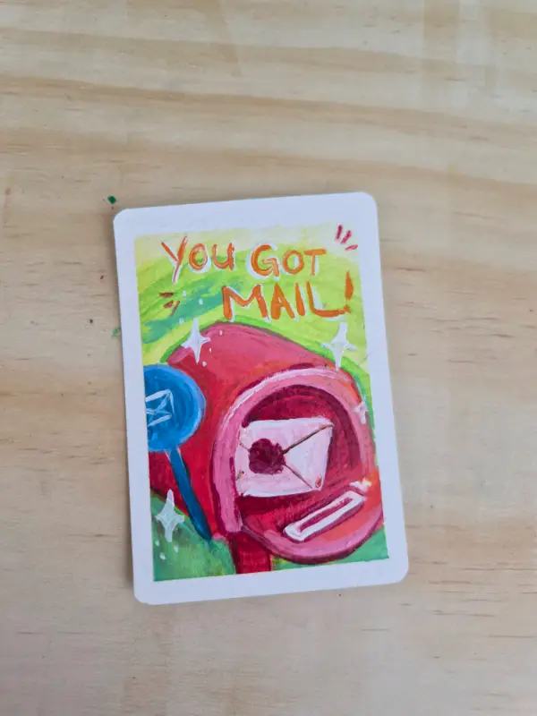 Hey, You've Got Mail aceo art card