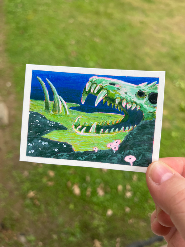 The Lost River aceo art card