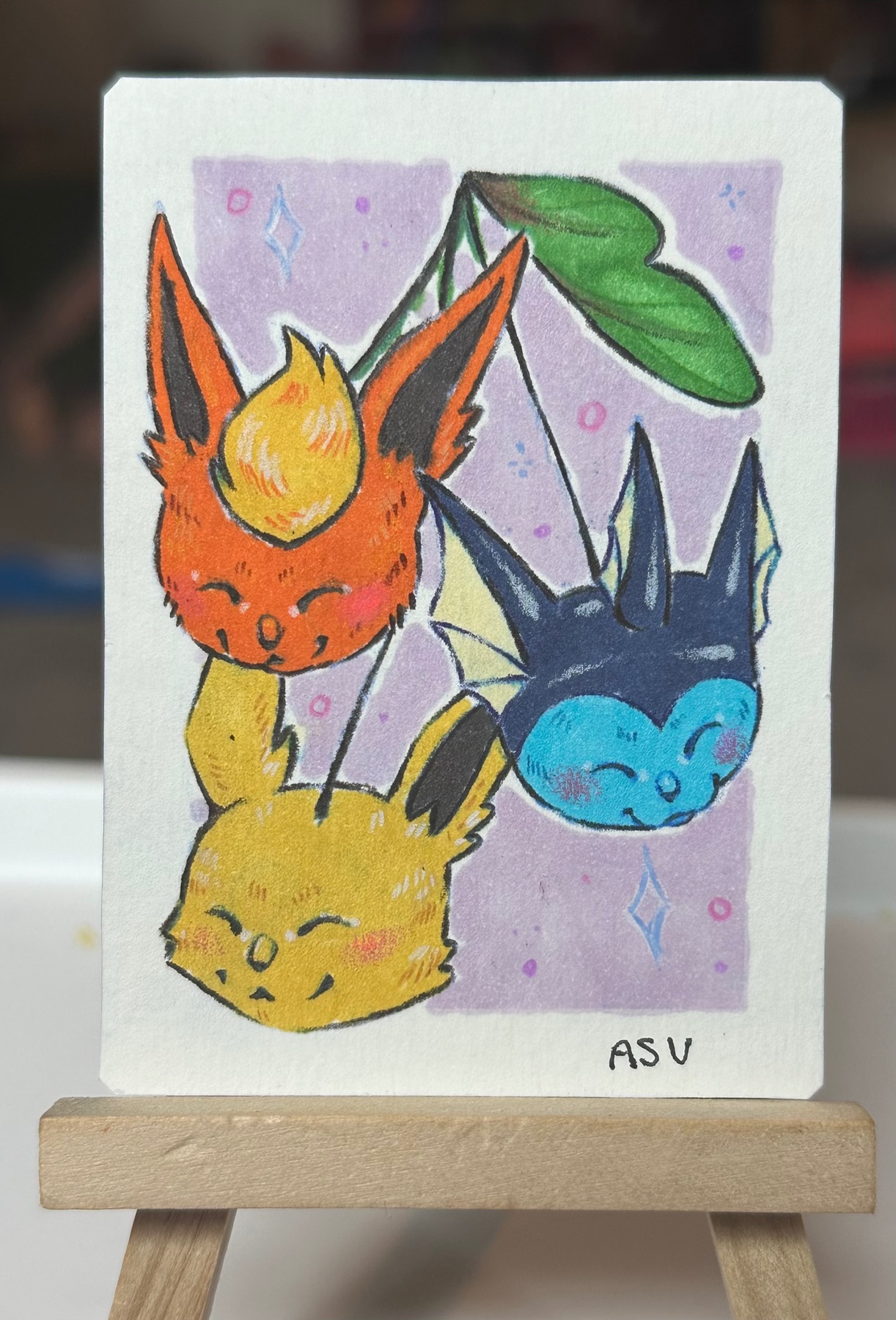 Pick One aceo art card