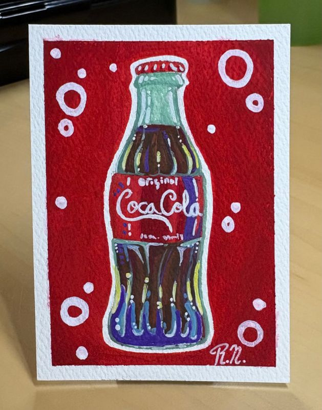 Cola aceo art card