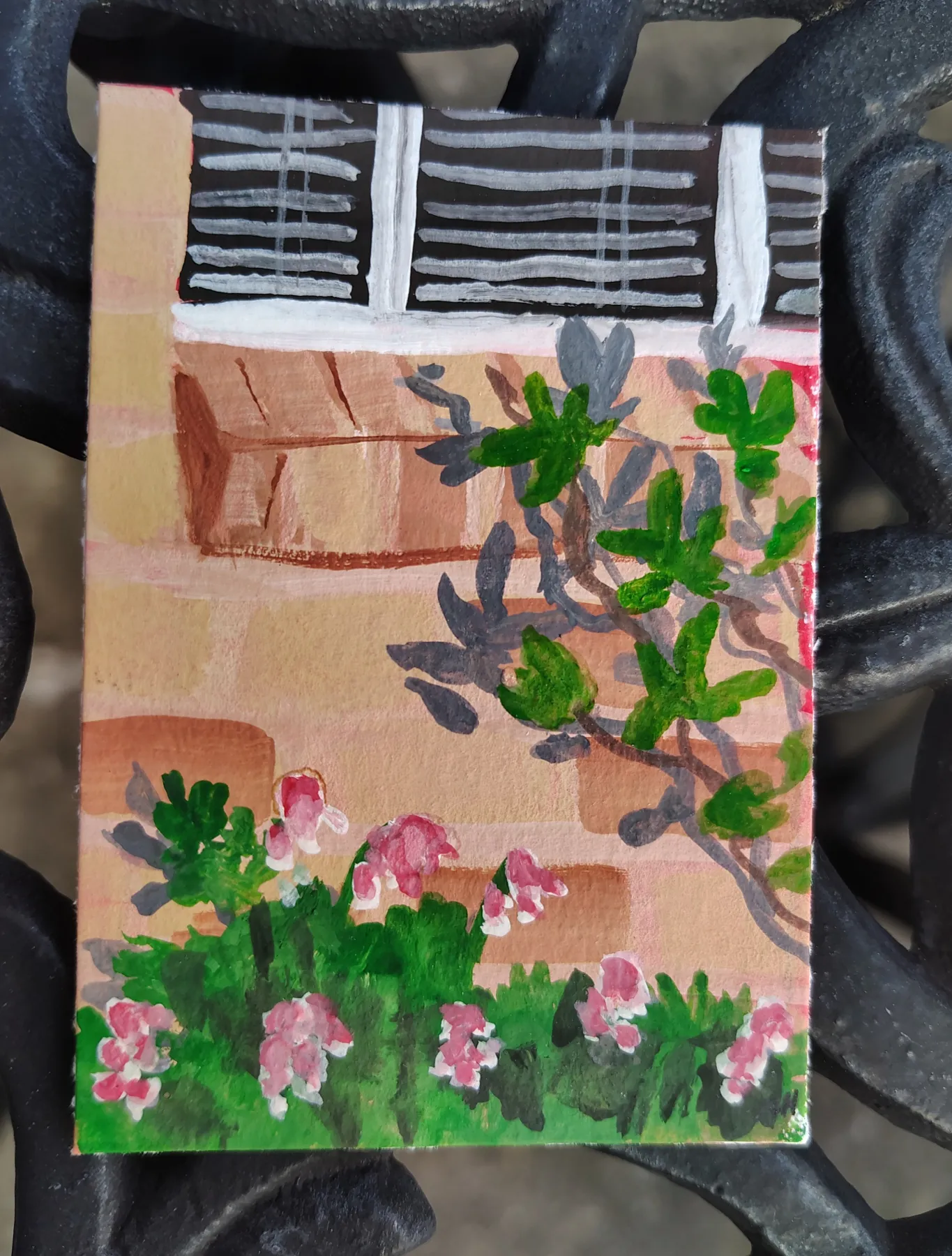 Golden Hour aceo art card