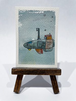 Sub #7 aceo art card thumbnail 2