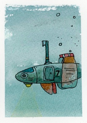 Sub #7 aceo art card thumbnail 1
