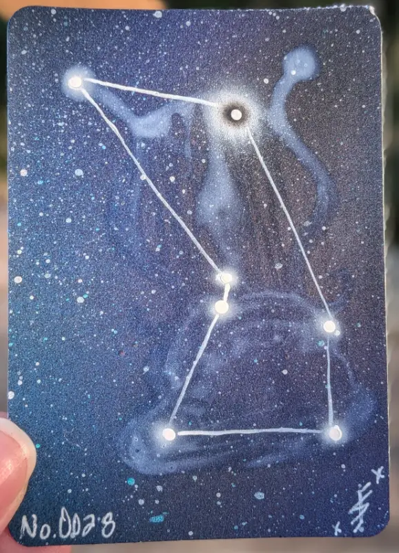 Ara aceo art card