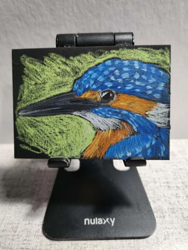 Kingfisher aceo art card