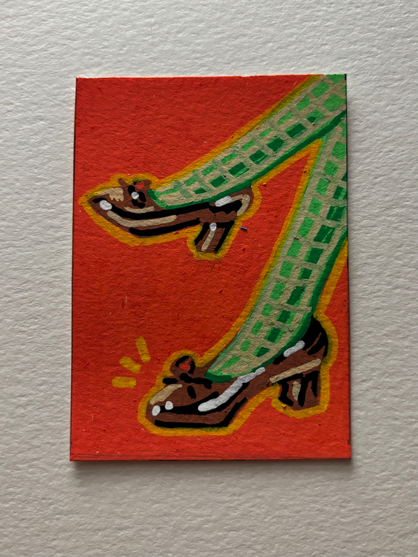 Cool Cats aceo art card