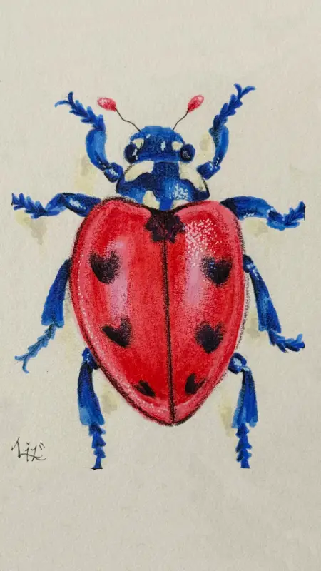 Lovely Lady aceo art card