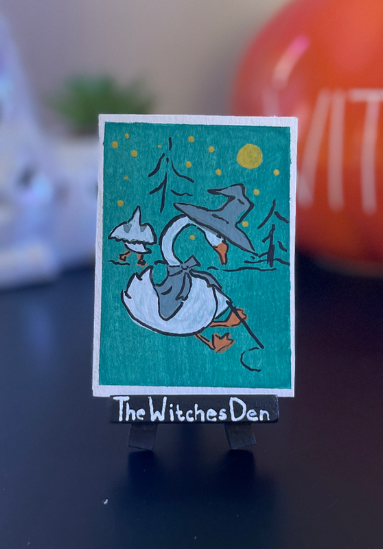 Spoo-Geese aceo art card