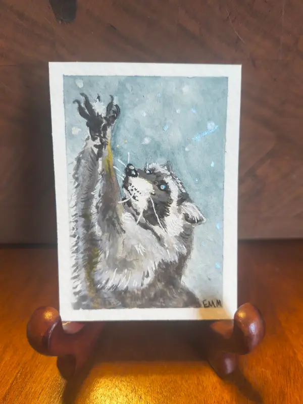 What's This? aceo art card