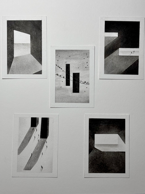 Polaroids from the Void (4/5) aceo art card thumbnail 3