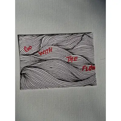 Just Flow aceo art card thumbnail 2