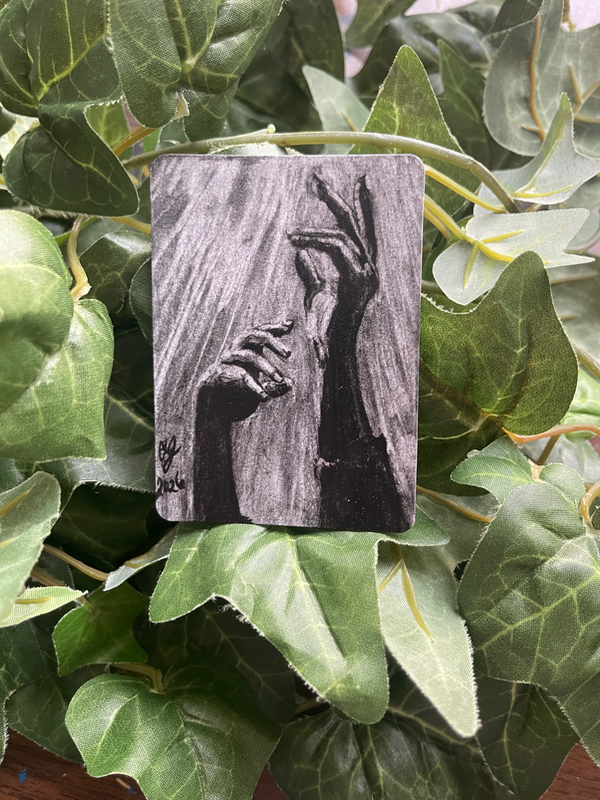 Light Holder, 2nd Batch 4/9 aceo art card