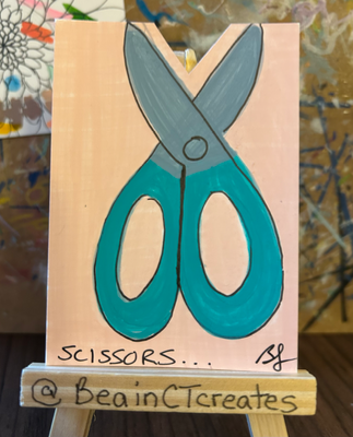 Shoot… aceo art card thumbnail 3