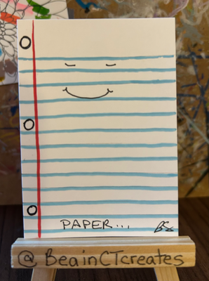 Shoot… aceo art card thumbnail 2