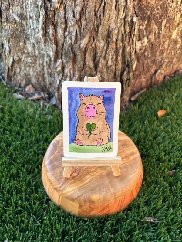 Cory the Caby aceo art card