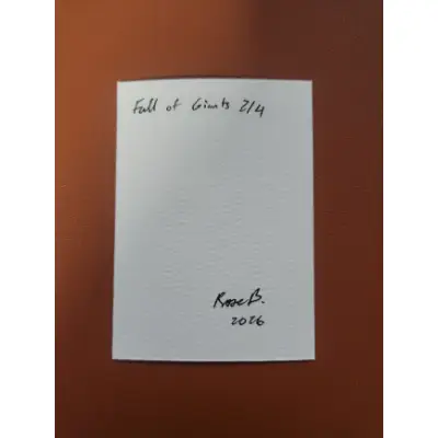 Fall of Giants 2 - Eucalpytus tree aceo art card thumbnail 2