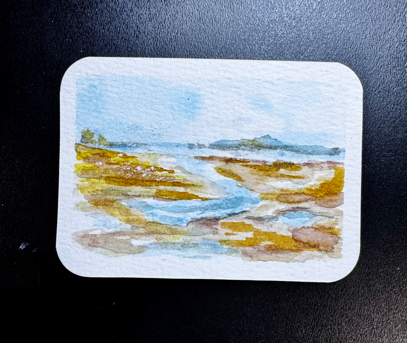 Landscape 5 aceo art card