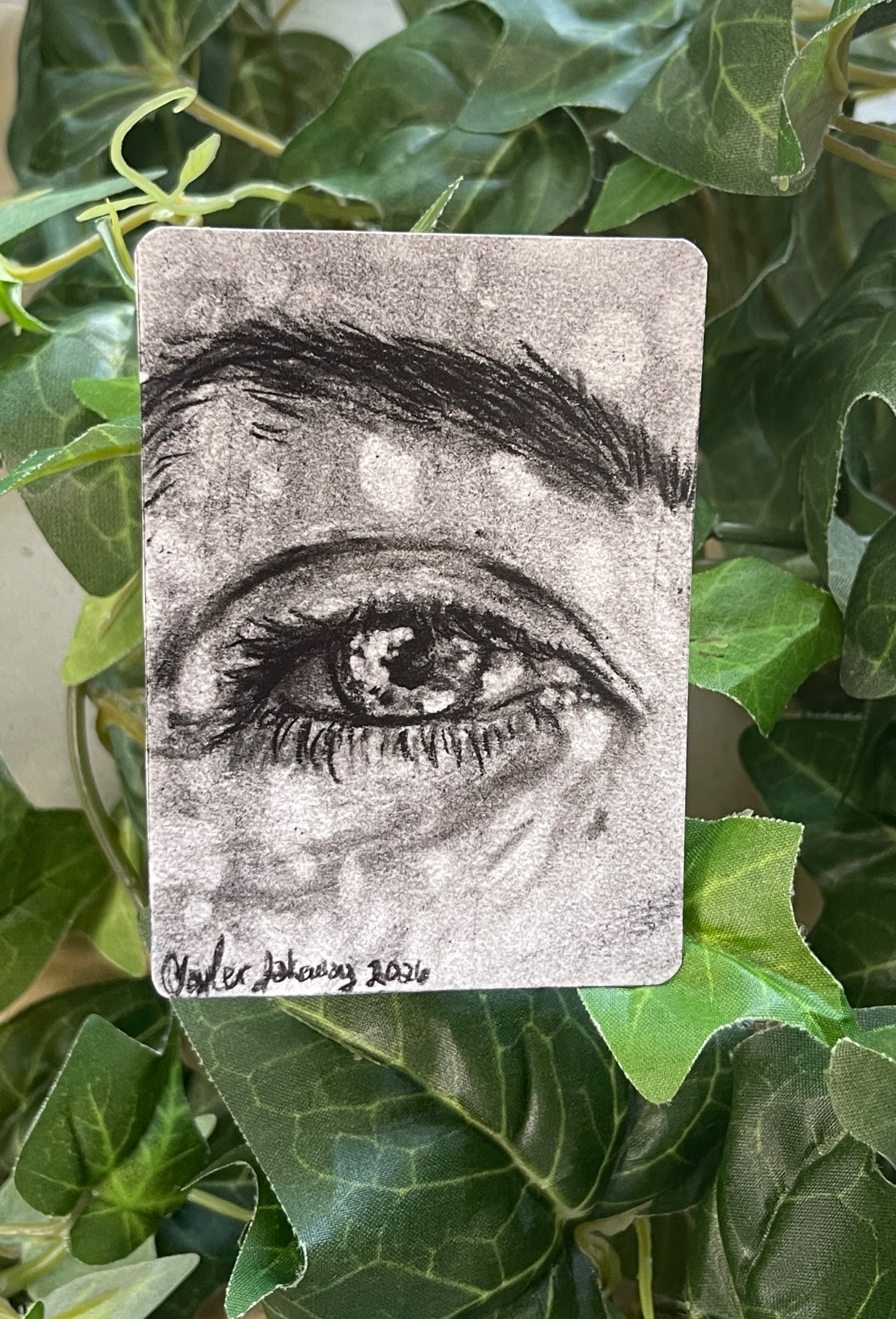 Sunny Gaze, 1st Batch ACEO aceo art card