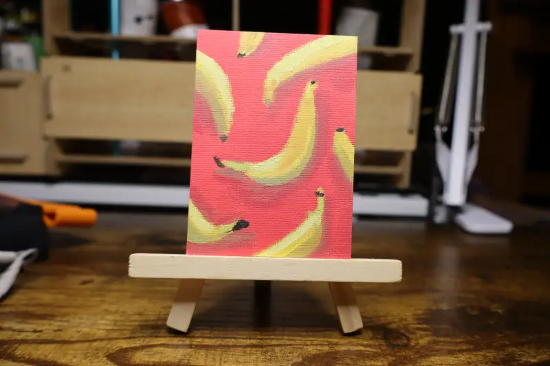 Bananas aceo art card