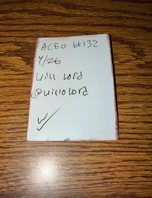 ACEO 132 aceo art card thumbnail 2