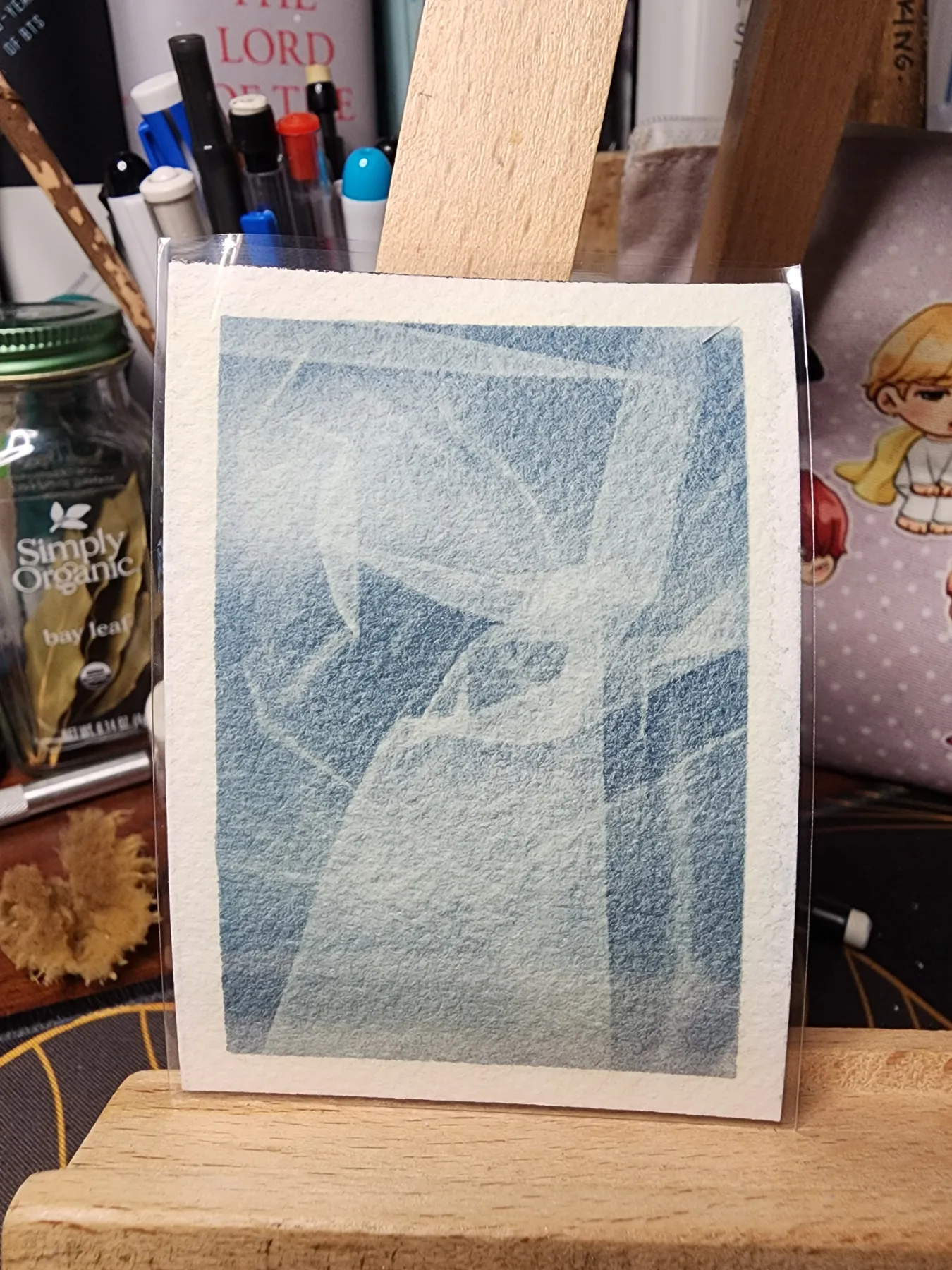 Impermanence aceo art card