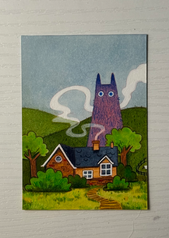 Guardian aceo art card
