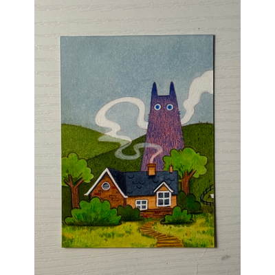 Guardian aceo art card thumbnail 1