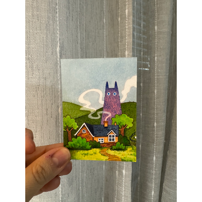 Guardian aceo art card thumbnail 4