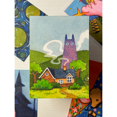 Guardian aceo art card thumbnail 3