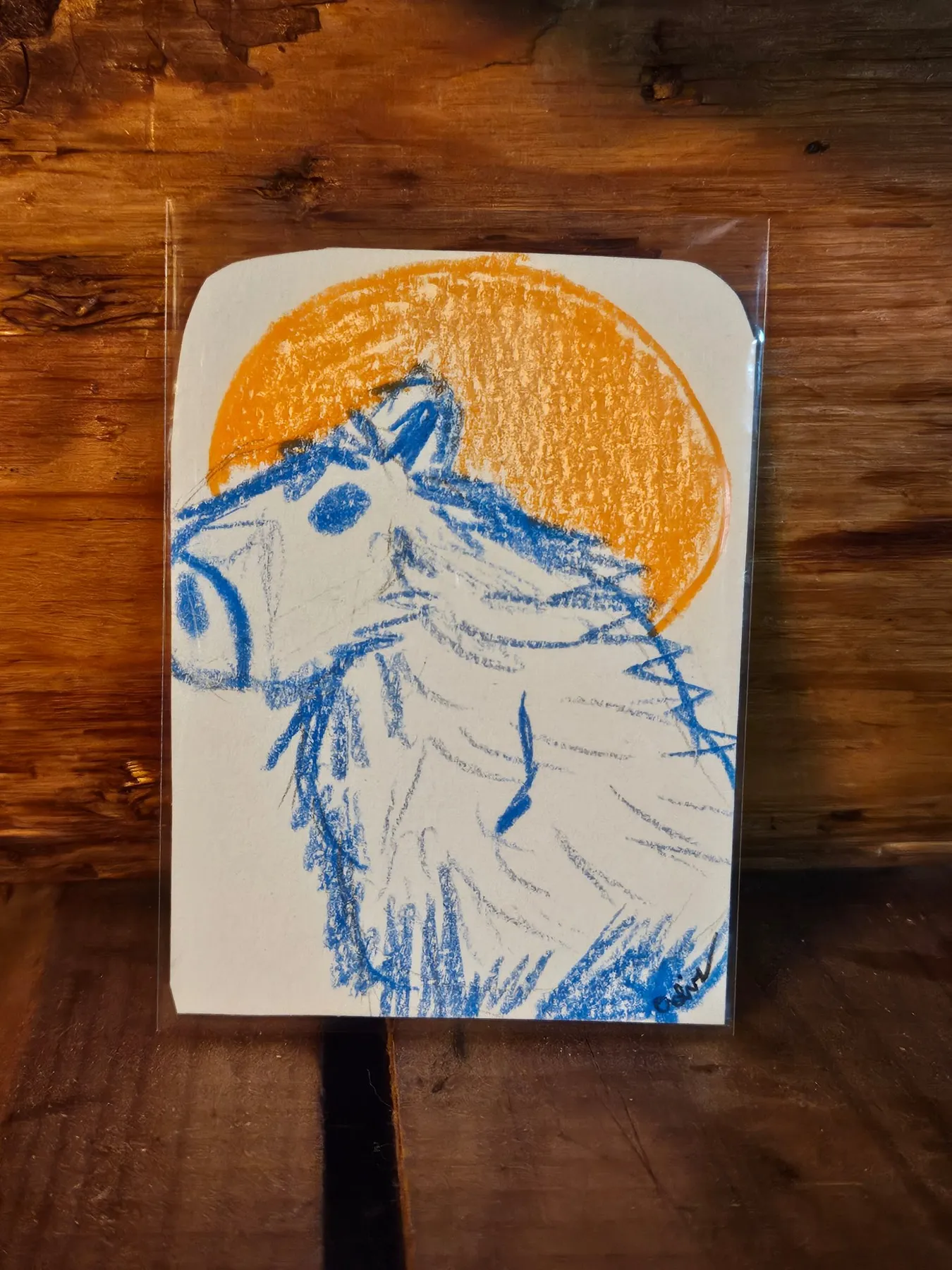 Capy Sketch aceo art card
