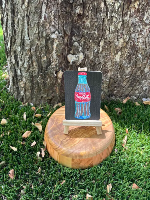 Coca-Cola aceo art card