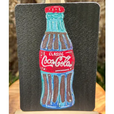 Coca-Cola aceo art card thumbnail 2