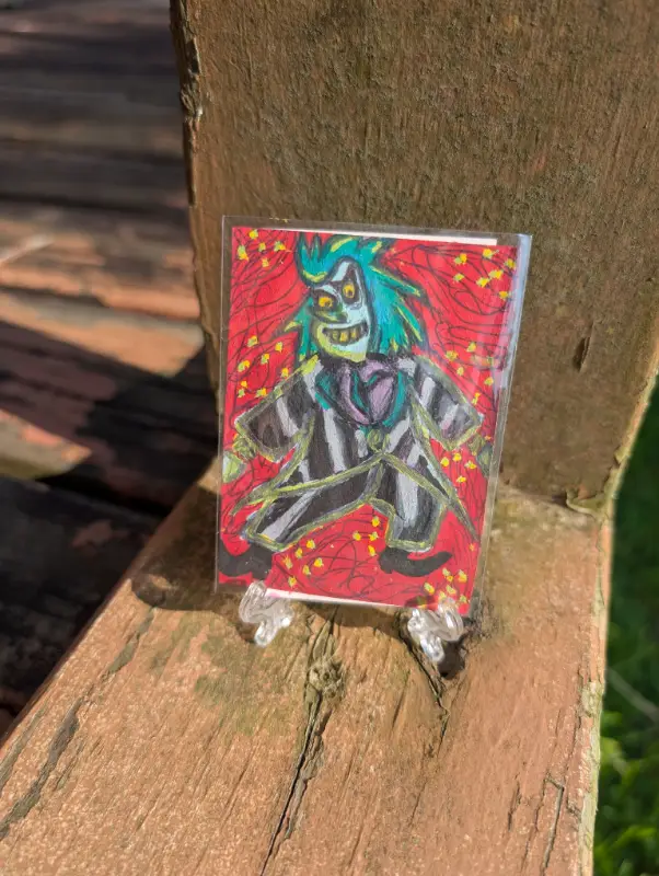 Ghost with the Most aceo art card