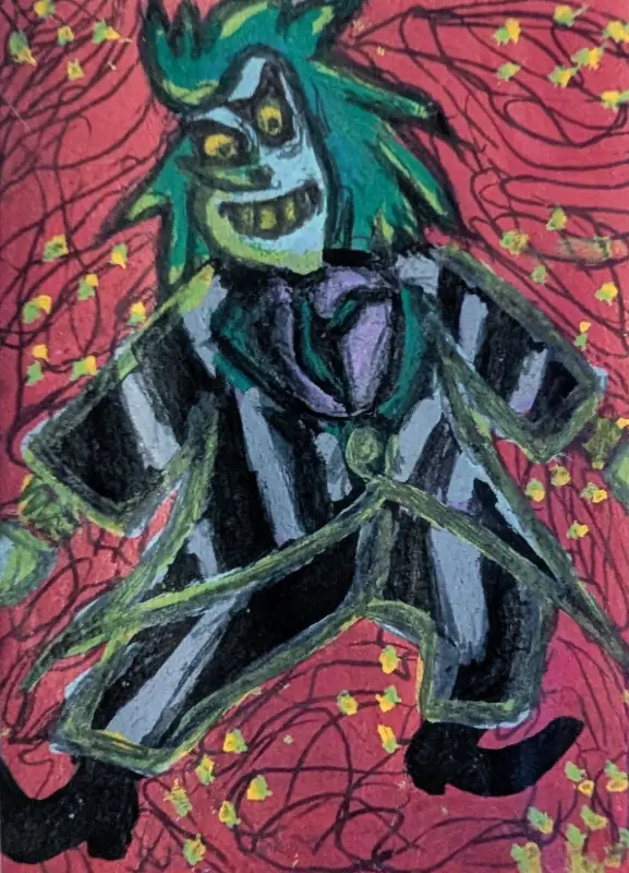 Ghost with the Most aceo art card
