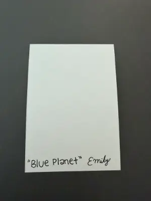 The Blue Planet aceo art card thumbnail 2