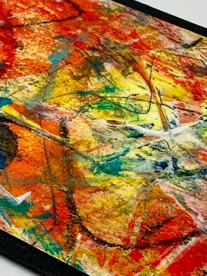 Fragments F-14 aceo art card thumbnail 2