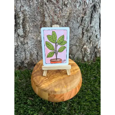 Francesca the Ficus aceo art card thumbnail 1