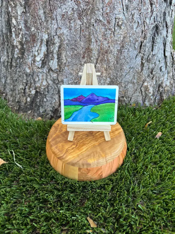 Blissful Brook aceo art card