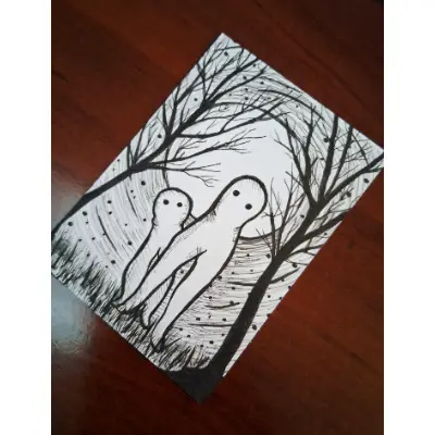 Fresno Nightcrawlers Cryptid #2 aceo art card thumbnail 4