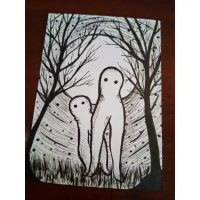 Fresno Nightcrawlers Cryptid #2 aceo art card thumbnail 2