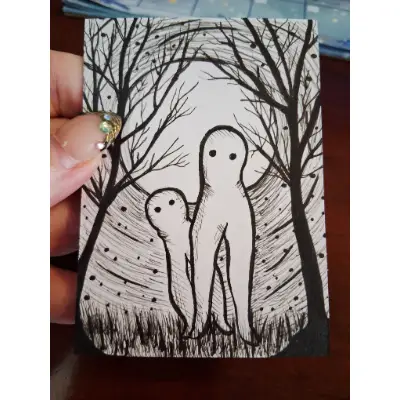 Fresno Nightcrawlers Cryptid #2 aceo art card thumbnail 3