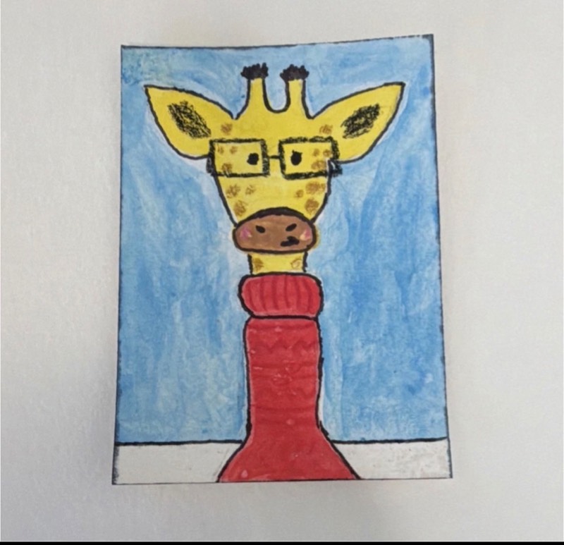 Gary’s new glasses aceo art card