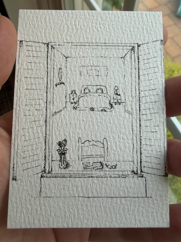 Window Collection #2 aceo art card