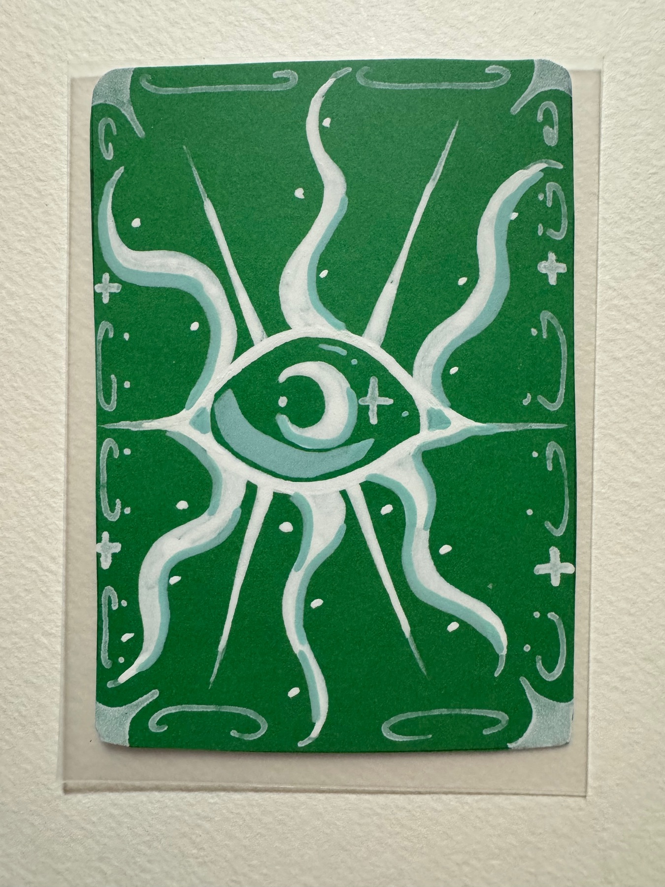 Eye for an Eye aceo art card