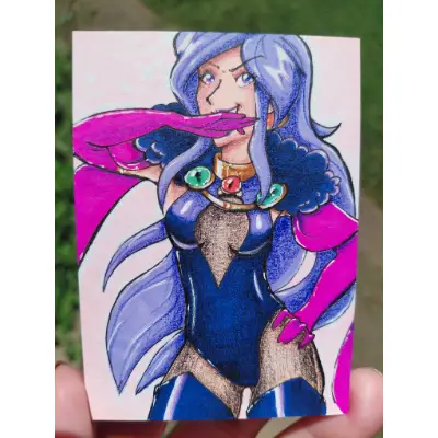 Juniper - Fields of Mistria aceo art card thumbnail 1