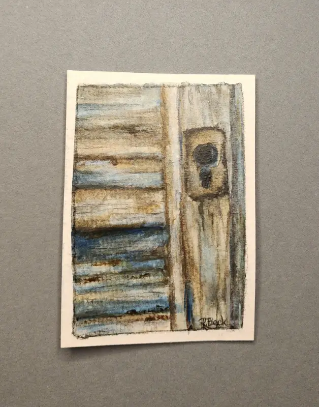 The Forgotten Door aceo art card