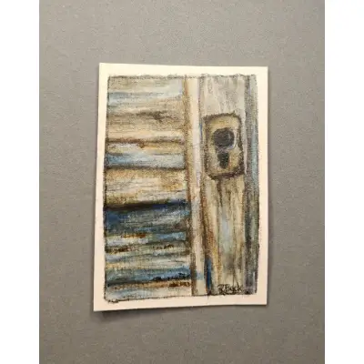 The Forgotten Door aceo art card thumbnail 1