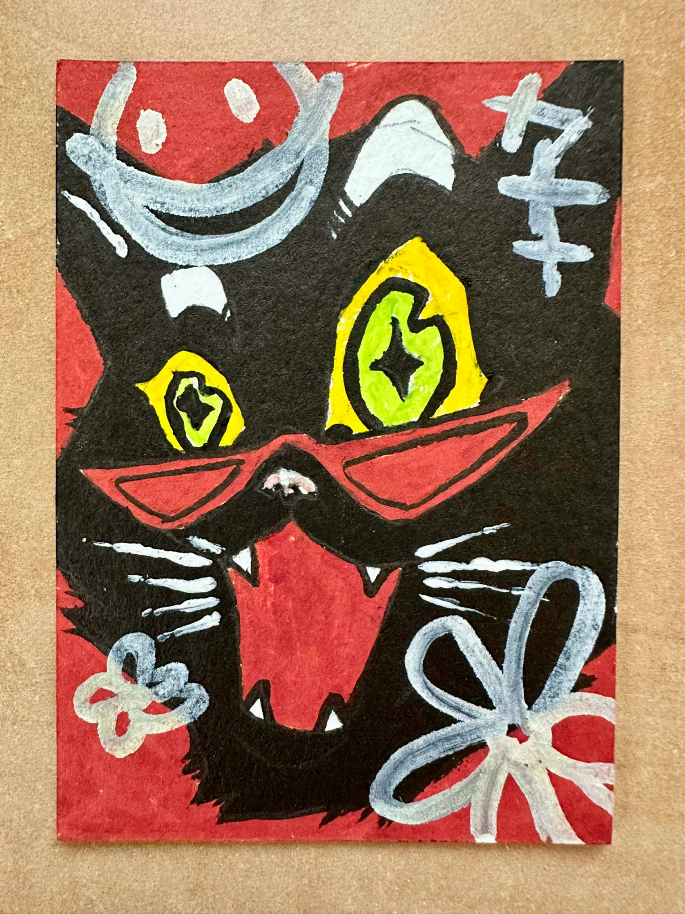 Mr. Cat aceo art card