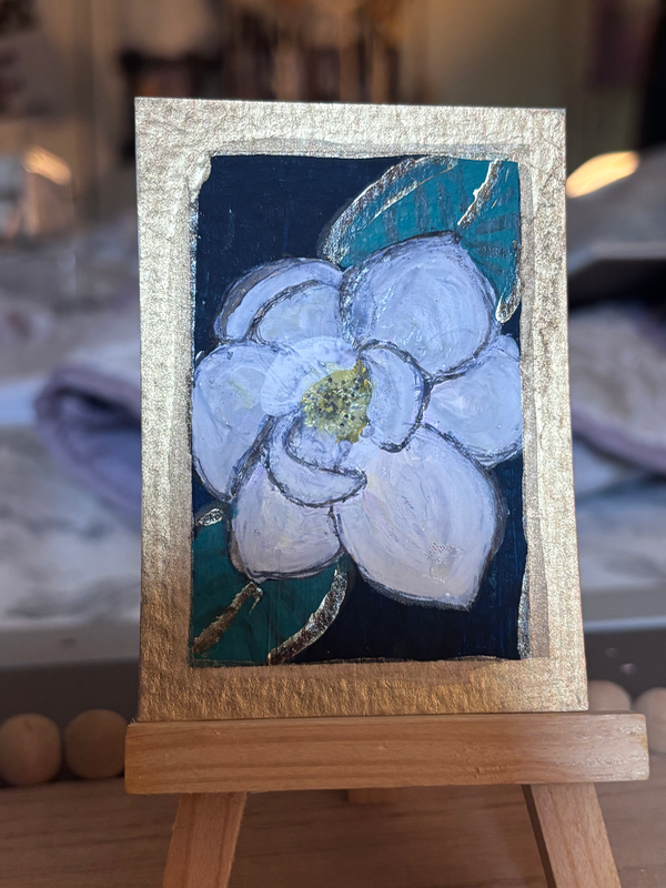 Magnolia in Bloom aceo art card