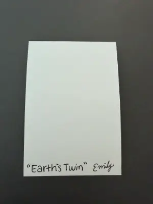Earth's Twin aceo art card thumbnail 2